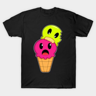 Waffle ice cream Halloween T-Shirt